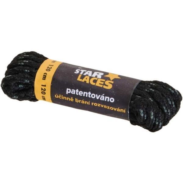 PROMA PROMA STAR LACES SLIM 100 CM Връзки, черно, размер