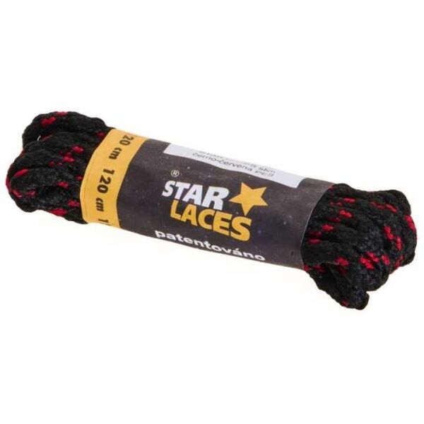 PROMA PROMA STAR LACES SLIM 120 CM Връзки, черно, размер