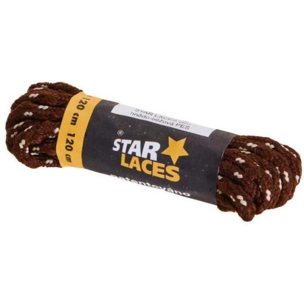 PROMA PROMA STAR LACES SLIM 120 CM Връзки, кафяво, размер