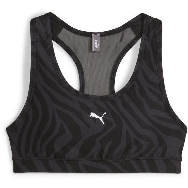 Puma Puma 4KEEPS BRA Дамско спортно бюстие, черно, размер