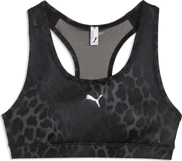 Puma Puma 4KEEPS BRA - P - MID Дамски спортен сутиен, черно, размер