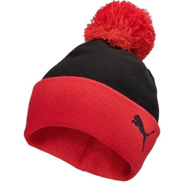 Puma Puma AC MILAN ESSENTIALS POM POM BEANIE Зимна шапка, черно, размер
