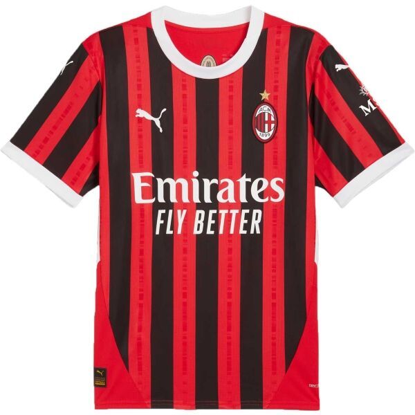 Puma Puma AC MILAN HOME JERSEY REPLICA Мъжка футболна фланелка, червено, размер