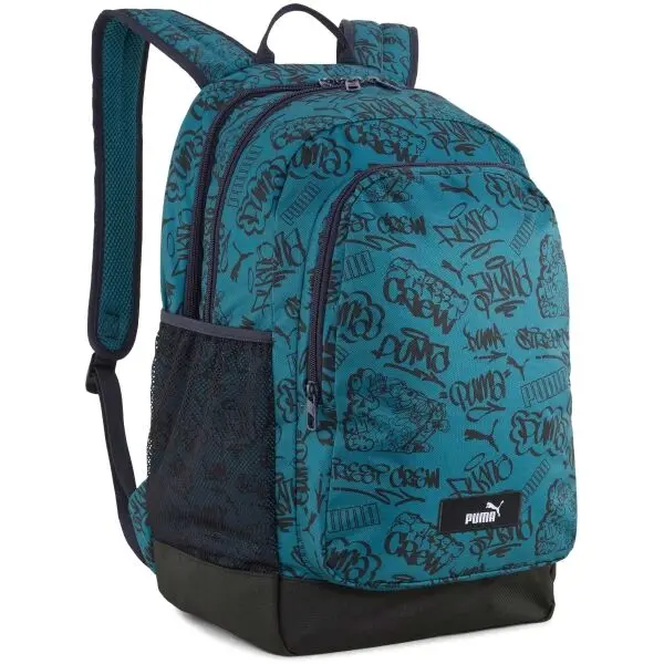 Puma Puma ACADEMY ALL OVER PRINT Раница, тюркоазено, размер