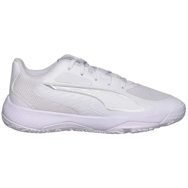 Puma Puma ACCELERATE JR 4 Детски обувки за хандбал, бяло, размер 37
