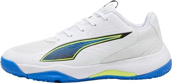 Puma Puma ACCELERATE JR 4 Детски обувки за хандбал, бяло, размер 37