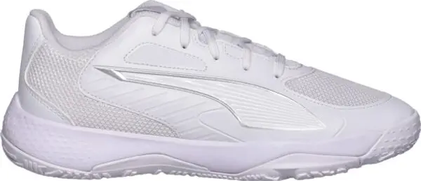 Puma Puma ACCELERATE JR 4 Детски обувки за хандбал, бяло, размер 38