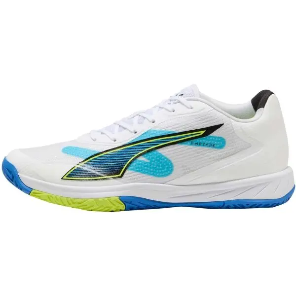 Puma Puma ACCELERATE TURBO 4 GAME ON Универсални обувки за хандбал, бяло, размер 46.5