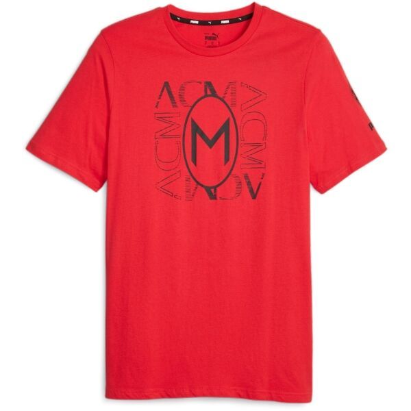 Puma Puma ACM FTBLCORE GRAPHIC TEE Мъжка тениска, червено, размер