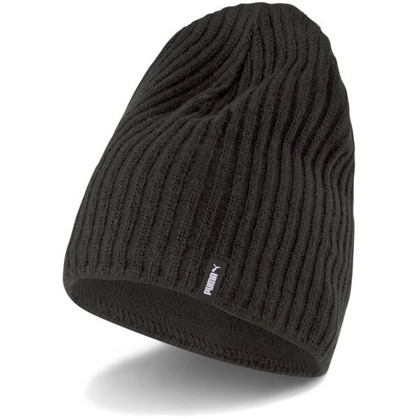 Puma Puma ACTIV SLOUCHYBEANIE Дамска шапка, черно, размер