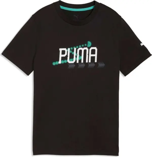 Puma Puma ACTIVE SPORTS BIG GRAPHIC TEE B Момчешка тениска, черно, размер
