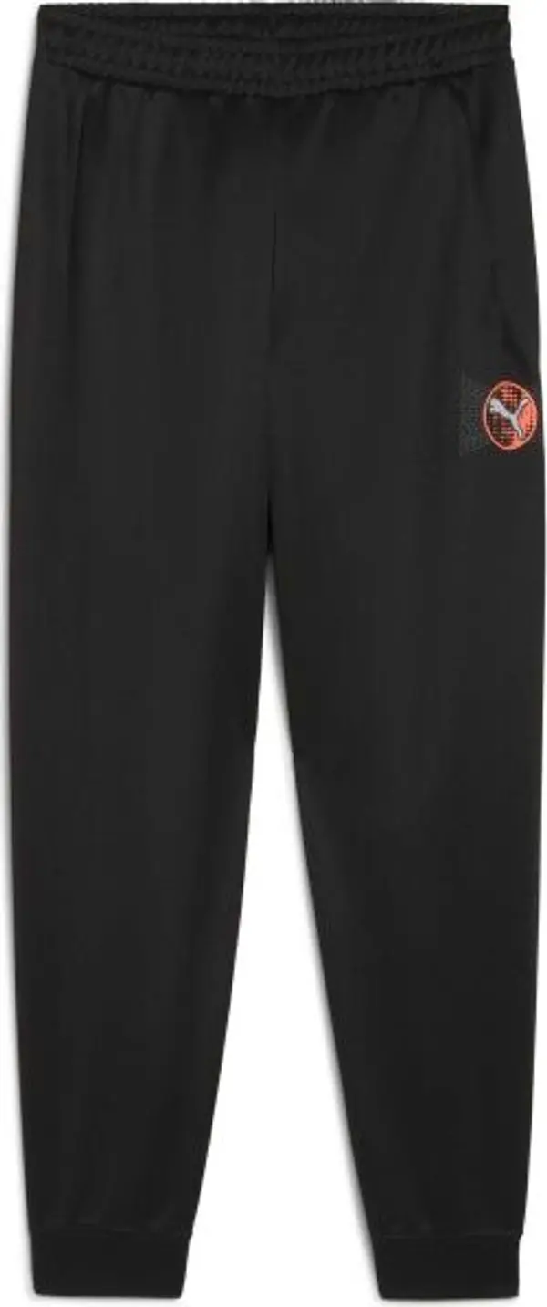 Puma Puma ACTIVE SPORTS GRAPHIC POLY PANTS B Момчешко долнище, черно, размер