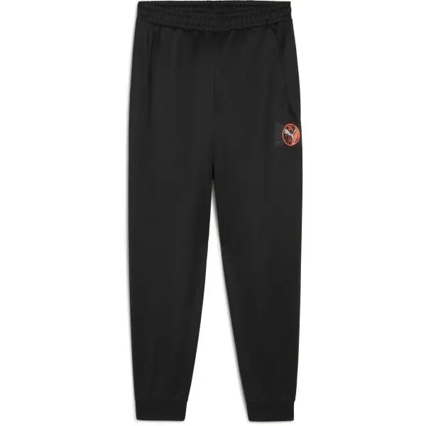 Puma Puma ACTIVE SPORTS GRAPHIC POLY PANTS B Момчешко долнище, черно, размер