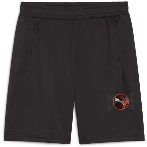Puma Puma ACTIVE SPORTS GRAPHIC POLY SHORTS B Шорти за момчета, черно, размер