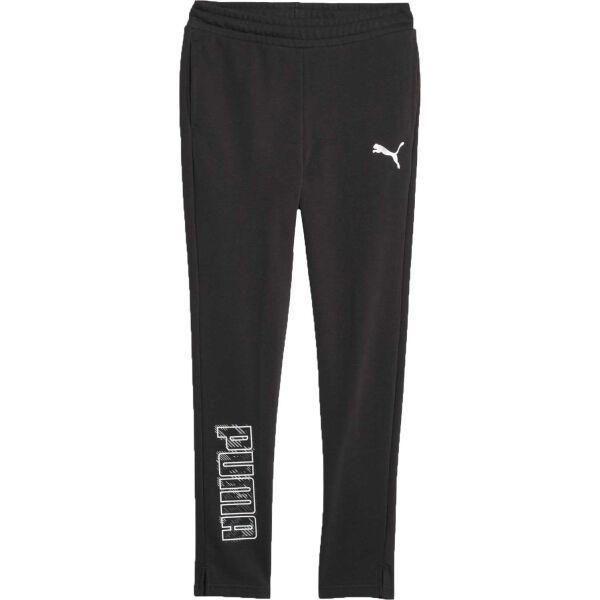Puma Puma ACTIVE SPORTS PANTS Детски спортно долнище, черно, размер