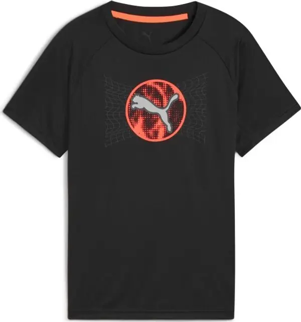 Puma Puma ACTIVE SPORTS POLY CAT TEE B Тениска за момчета, черно, размер