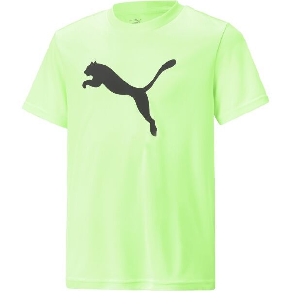 Puma Puma ACTIVE SPORTS POLY CAT TEE B Тениска за момчета, светло-зелено, размер