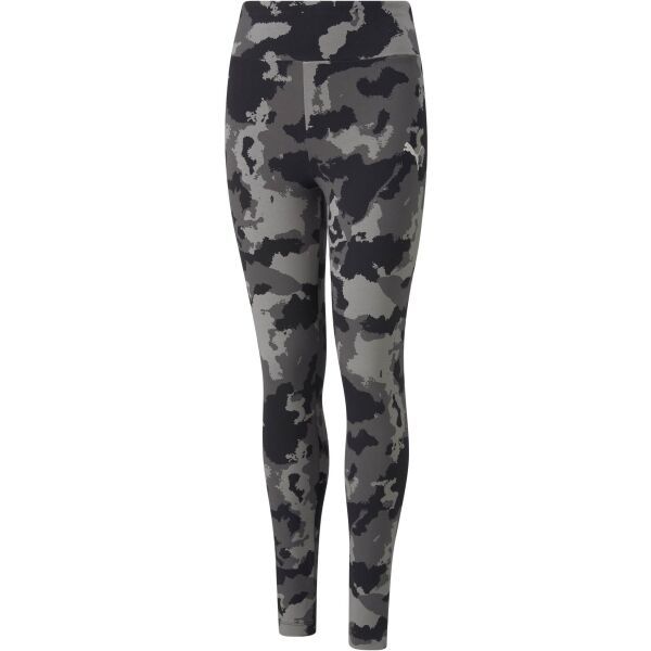 Puma Puma ALPHA AOP LEGGINGS G Спортен клин за момичета, черно, размер