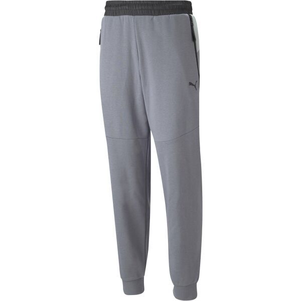 Puma Puma ALPHA HOLIDAY SWEATPANTS FL B Детско спортно долнище, сиво, размер