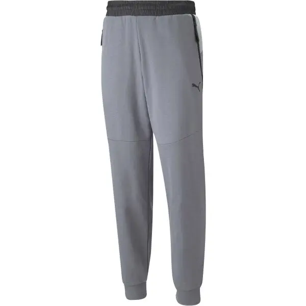 Puma Puma ALPHA HOLIDAY SWEATPANTS FL B Детско спортно долнище, сиво, размер