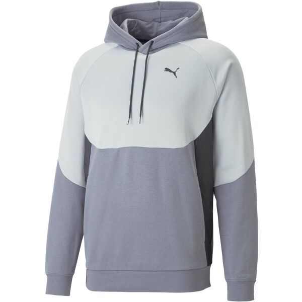 Puma Puma ALPHA HOODIE FL G Момичешки суитшърт, сиво, размер