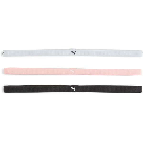 Puma Puma AT SPORTBANDS WOMENS PACK (3PCS) Спортна лента за глава, черно, размер