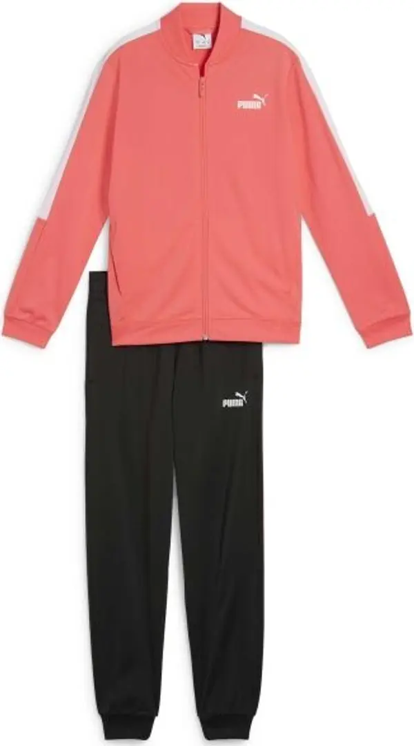 Puma Puma BASBALL POLY SUIT CL B Детски спортен екип, цвят сьомга, размер