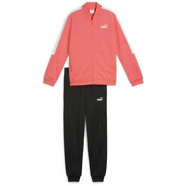 Puma Puma BASBALL POLY SUIT CL B Детски спортен екип, цвят сьомга, размер