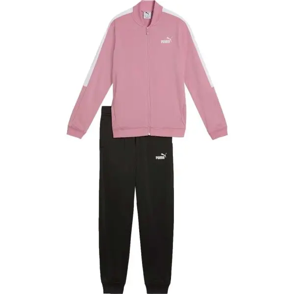Puma Puma BASBALL POLY SUIT CL B Детски спортен екип, розово, размер