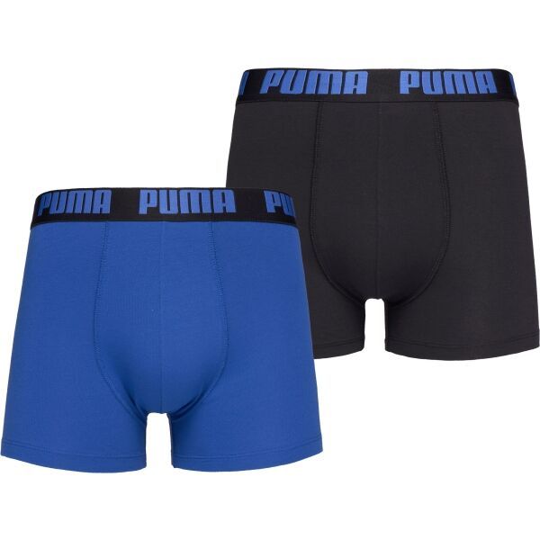 Puma Puma BASIC BOXER 2P Мъжки боксерки, синьо, размер