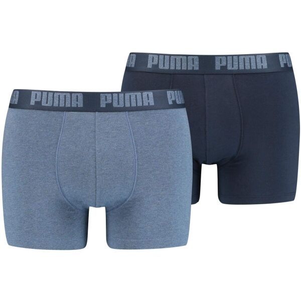 Puma Puma BASIC BOXER 2P Мъжки боксерки, светлосиньо, размер