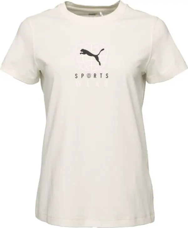 Puma Puma BETTER SPORTSWEAR TEE Дамска тениска, бежово, размер