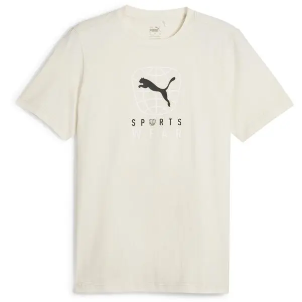 Puma Puma BETTER SPORTSWEAR  TEE Мъжка тениска, бежово, размер