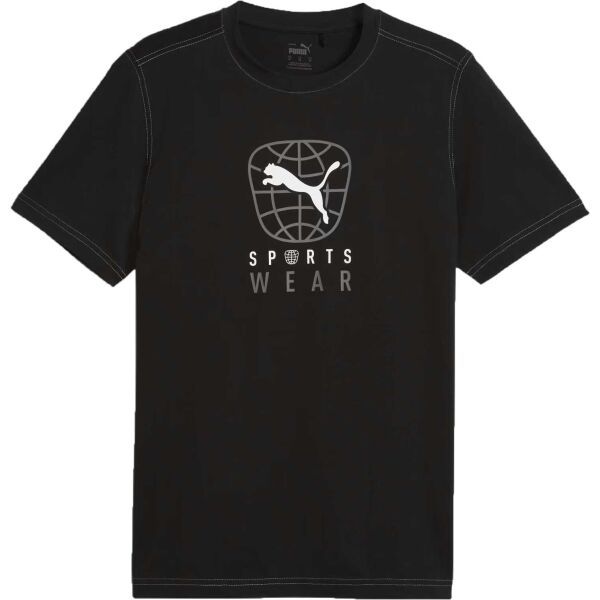 Puma Puma BETTER SPORTSWEAR  TEE Мъжка тениска, черно, размер