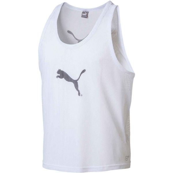 Puma Puma BIB PUMA Мъжка фланелка в открояващ се цвят, бяло, размер