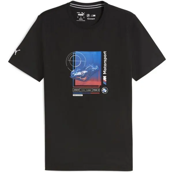 Puma Puma BMW M MOTORSPORT CAR GRAPHIC TEE 2 Мъжка тениска, черно, размер