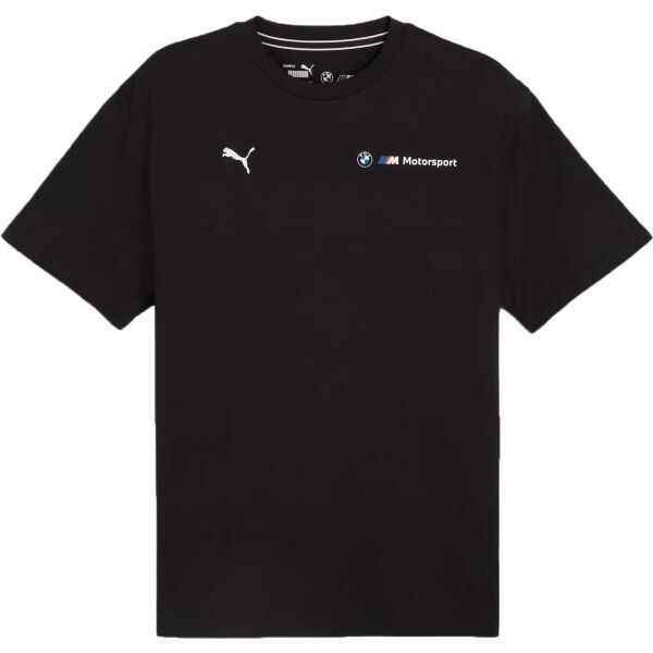 Puma Puma BMW M MOTORSPORT ESSENTIALS+ LOGO TEE Мъжка тениска, черно, размер