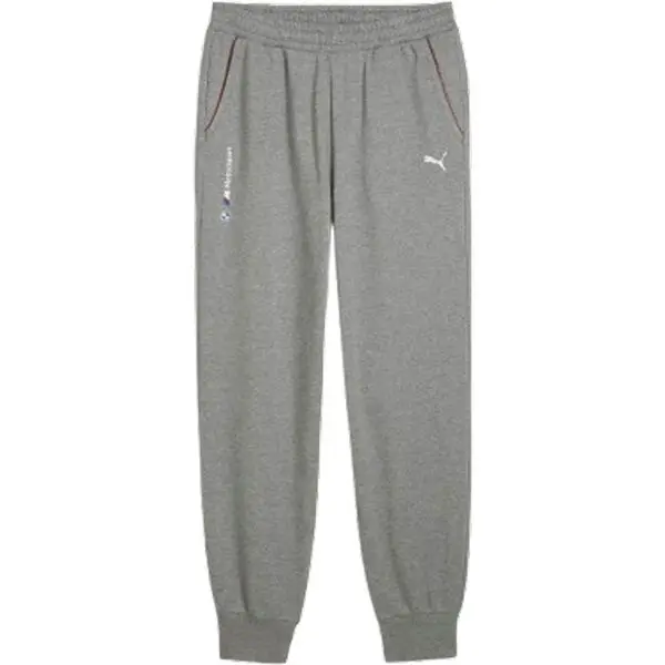 Puma Puma BMW M MOTORSPORT ESSENTIALS+ PANTS FLEECE Мъжки спортни панталони, сиво, размер