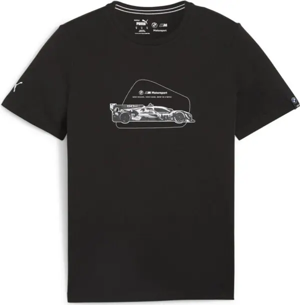 Puma Puma BMW M MOTORSPORT ESSENTIALS TEE Мъжка тениска, черно, размер