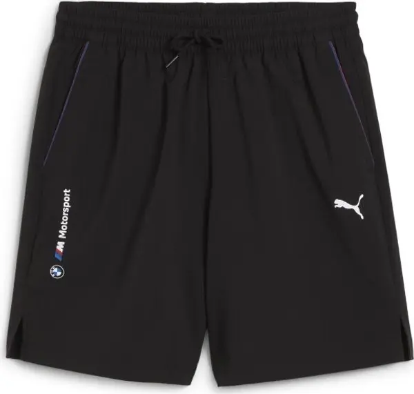 Puma Puma BMW M MOTORSPORT ESSENTIALS+ WOVEN SHORTS 7" Мъжки шорти за плуване, черно, размер