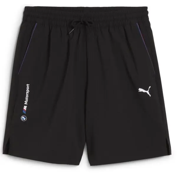 Puma Puma BMW M MOTORSPORT ESSENTIALS+ WOVEN SHORTS 7" Мъжки шорти за плуване, черно, размер
