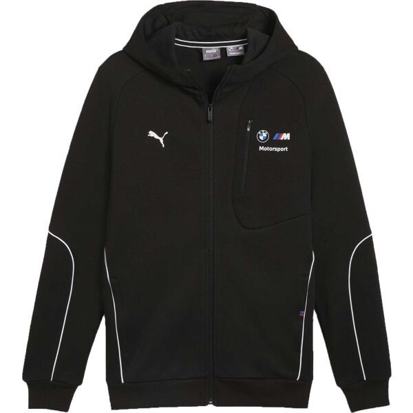 Puma Puma BMW M MOTORSPORT HOODED SWEAT Мъжки суитшърт, черно, размер
