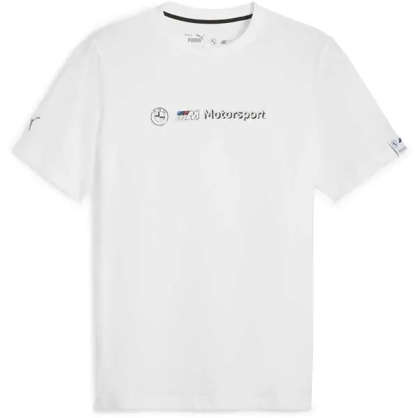 Puma Puma BMW M MOTORSPORT LOGO TEE+ Мъжка тениска, бяло, размер