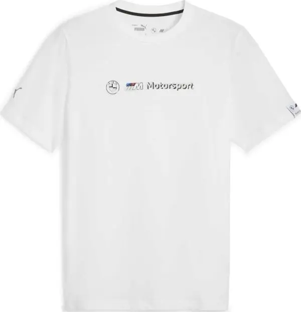Puma Puma BMW M MOTORSPORT LOGO TEE+ Мъжка тениска, бяло, размер
