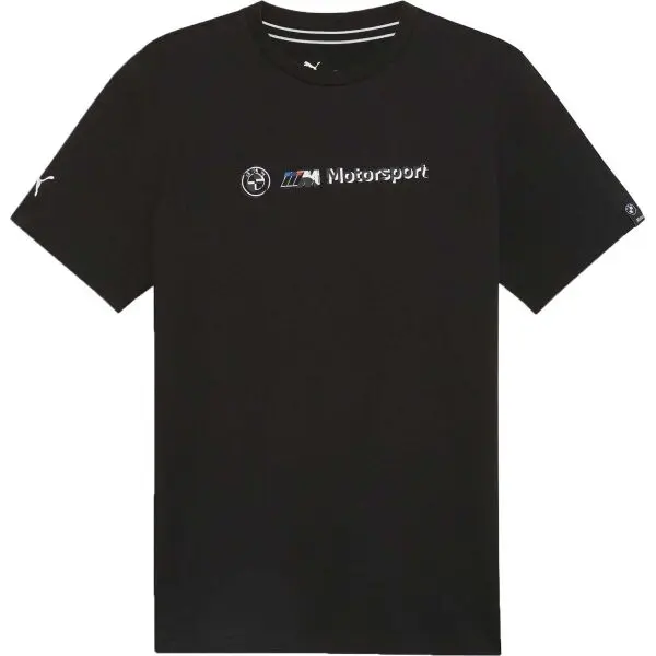 Puma Puma BMW M MOTORSPORT LOGO TEE+ Мъжка тениска, черно, размер