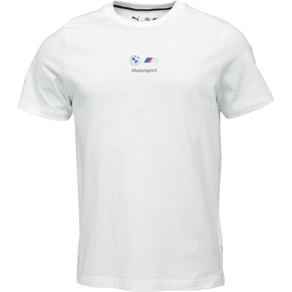 Puma Puma BMW M MOTORSPORT MMS GRAPHIC TEE Мъжка тениска, бяло, размер