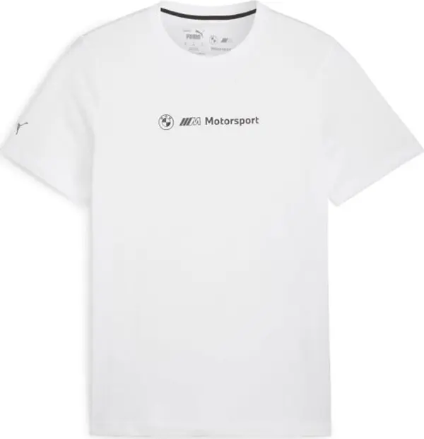 Puma Puma BMW M MOTORSPORT MMS GRAPHIC TEE Мъжка тениска, бяло, размер