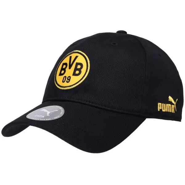 Puma Puma BORUSSIA DORTMUND ARCHIVE CAP Шапка с козирка, черно, размер UNI