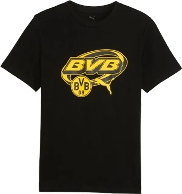 Puma Puma BORUSSIA DRTMUND FTBLCULTURE TEE Мъжка тениска, черно, размер