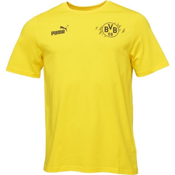 Puma Puma BORUSSIE DORTMUND FOTBAL CULTURE TEE Мъжка тениска, жълто, размер